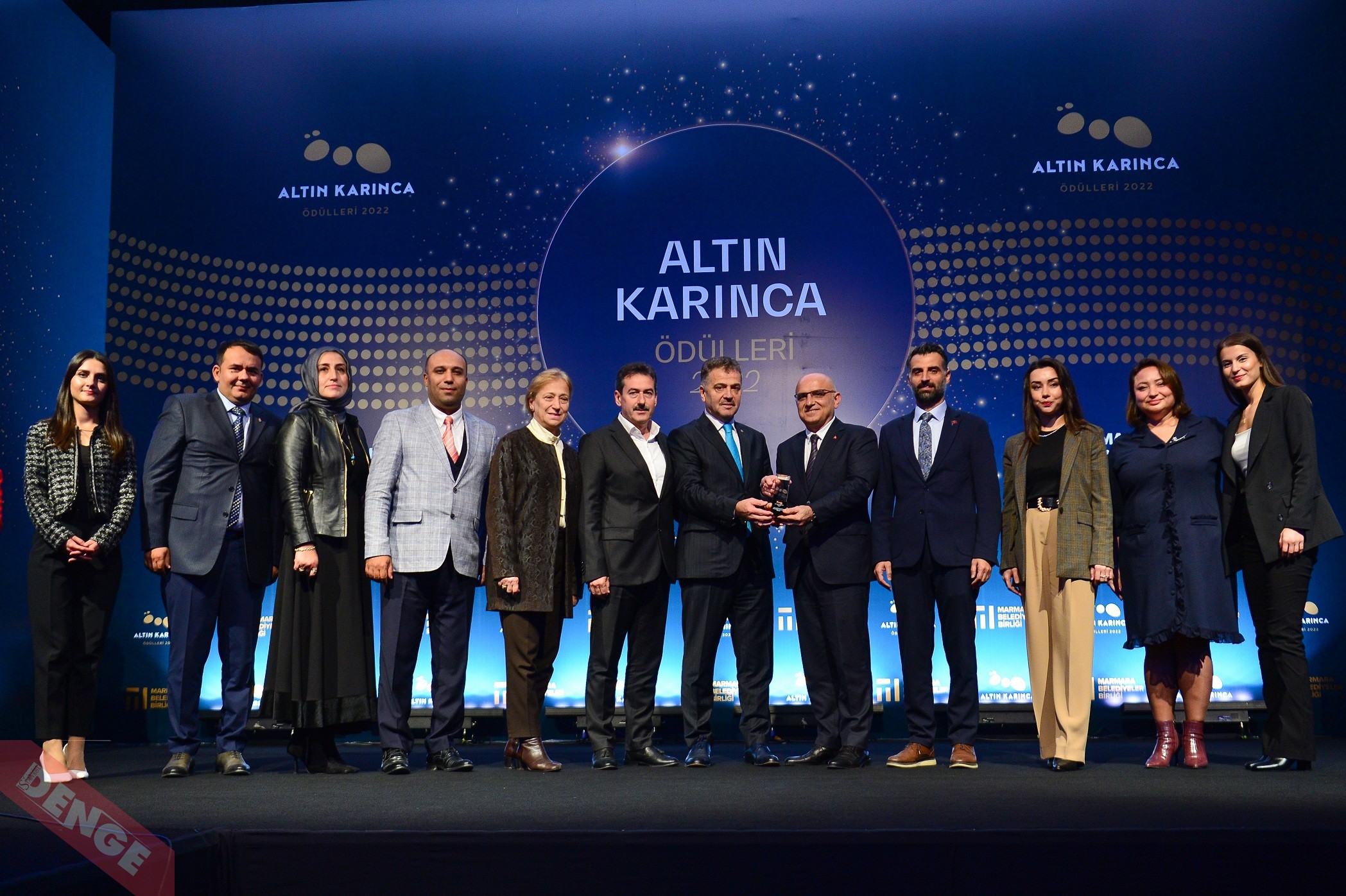 Beylikdüzü Belediyesi’ne Altın Karınca Ödülü